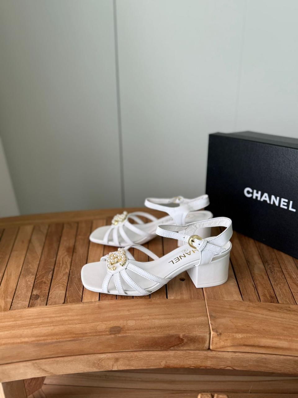 Chanel sandals heels