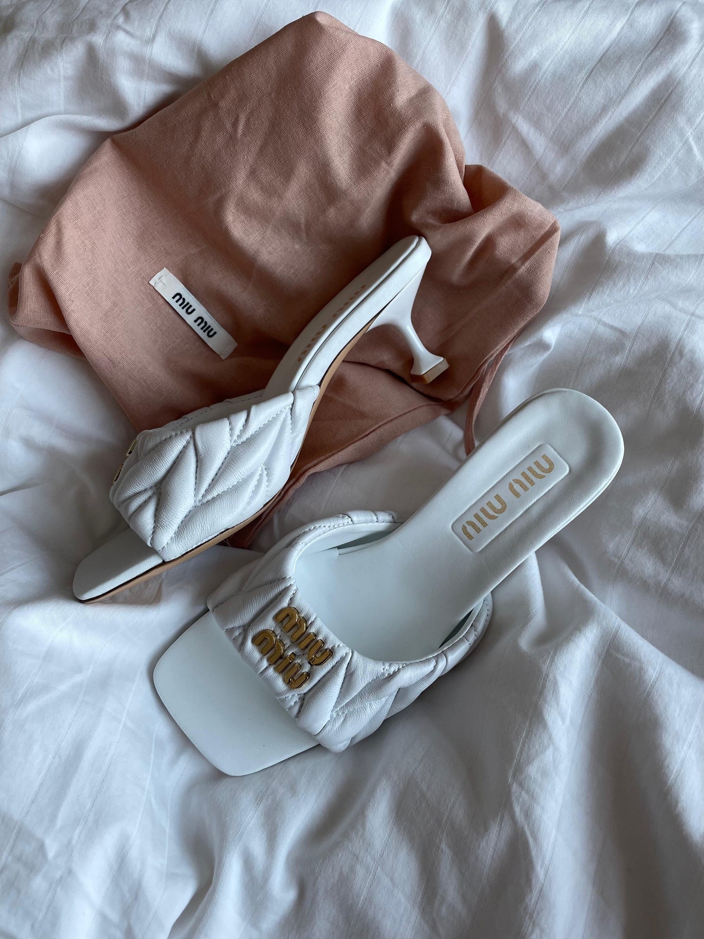 Miu miu sandals heels