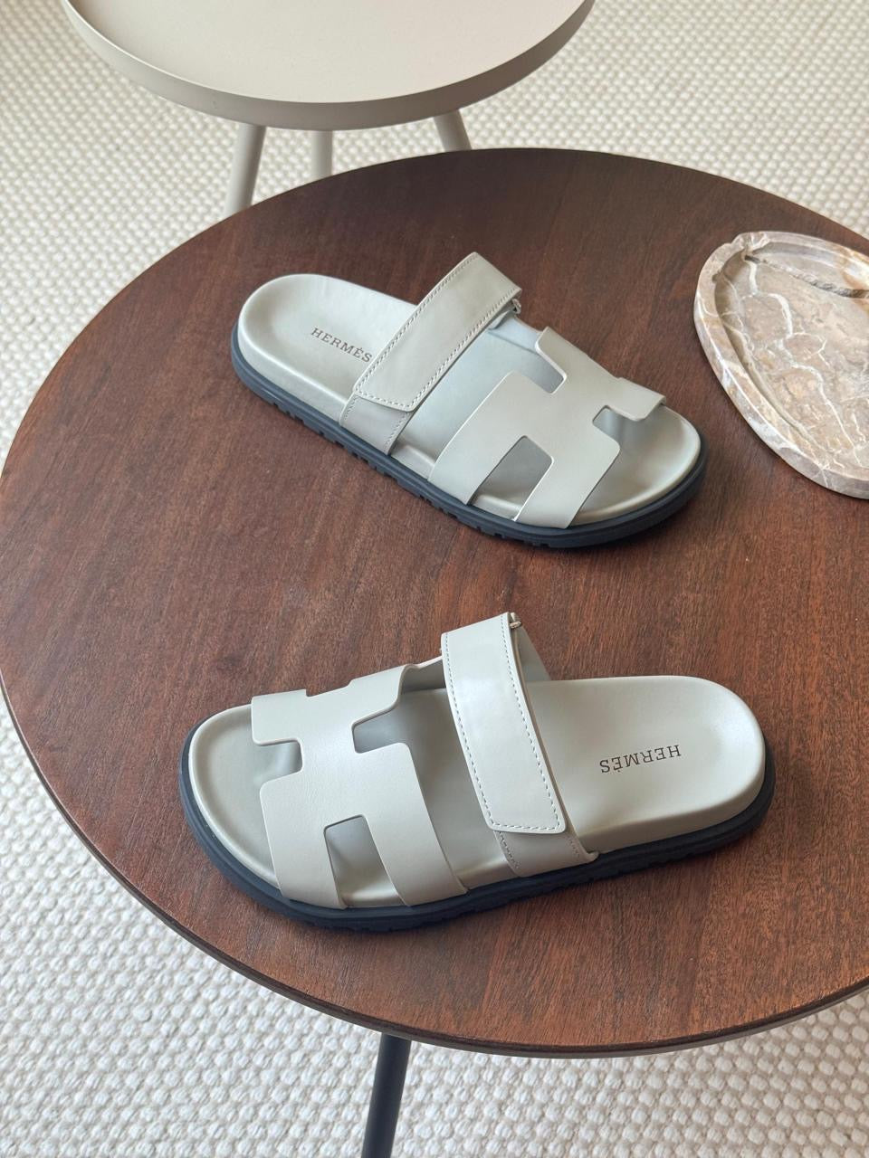 Hermes slippers chypre