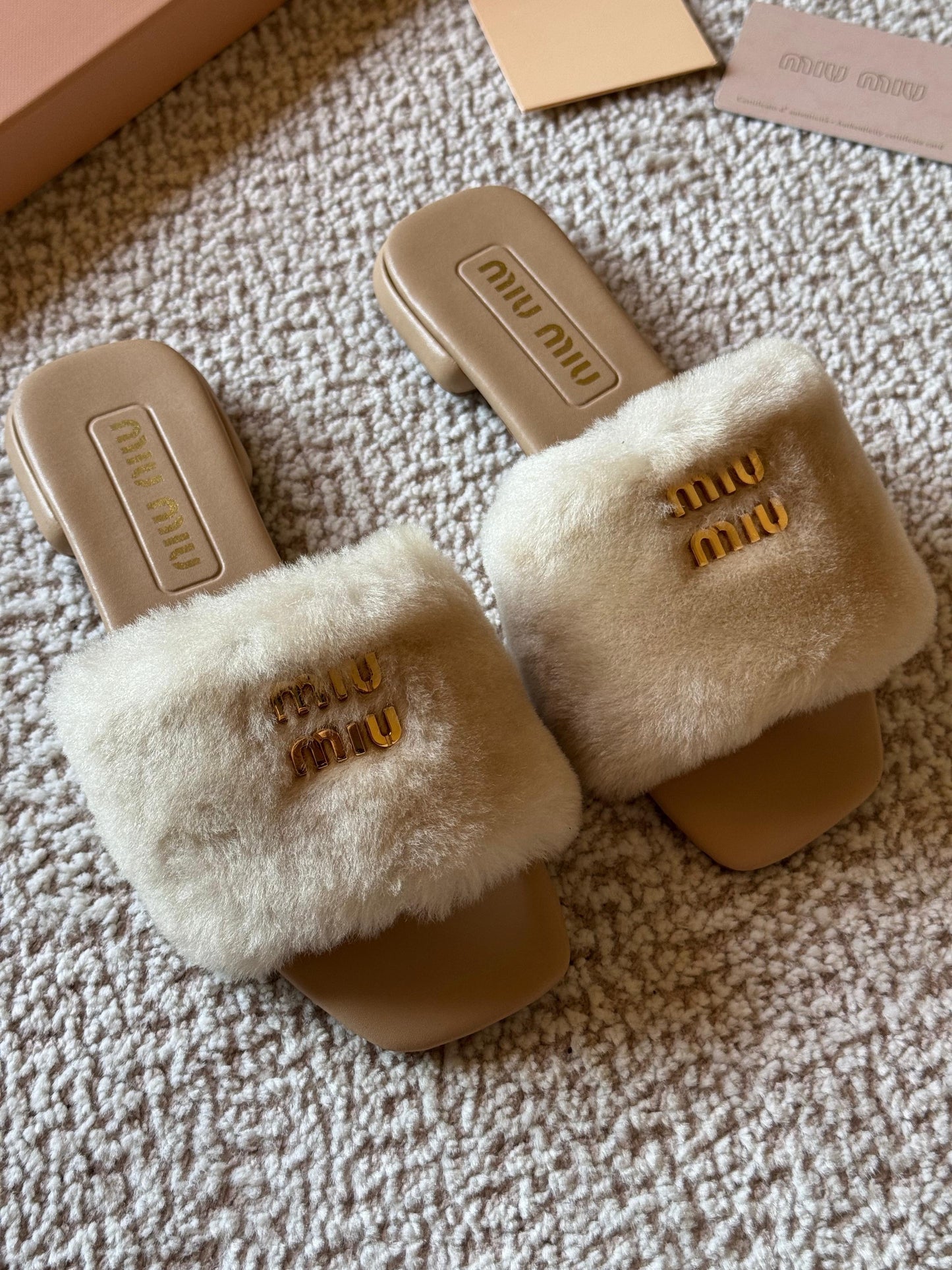 Miu miu slippers