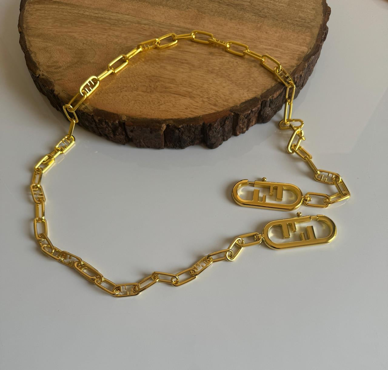 Fendi belt - chain belt