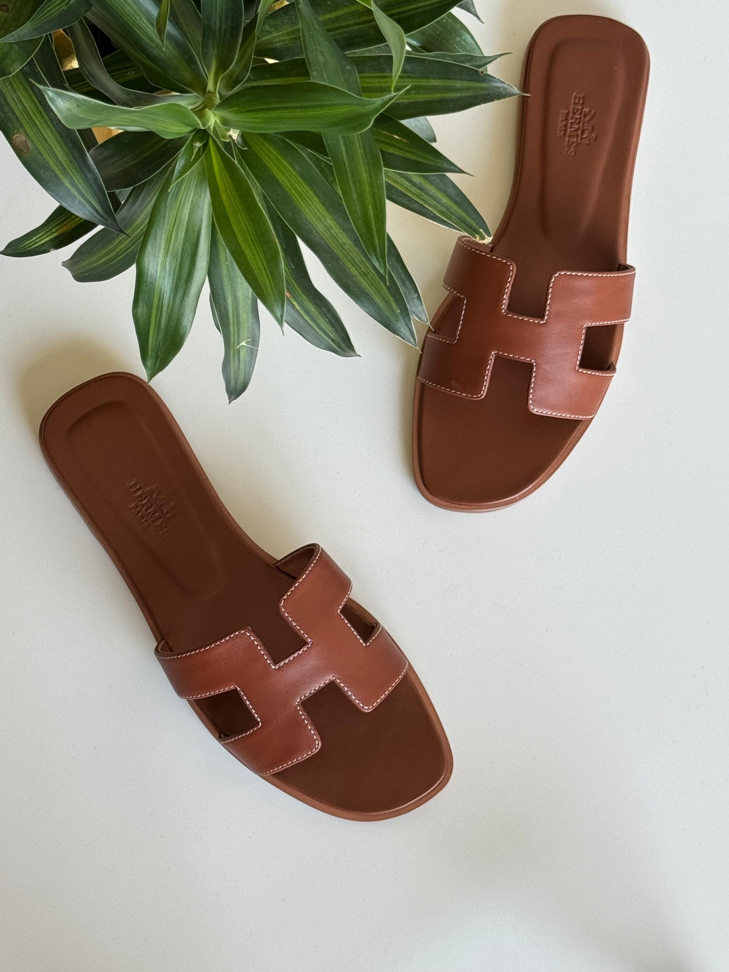 Hermes slipper - soft leather