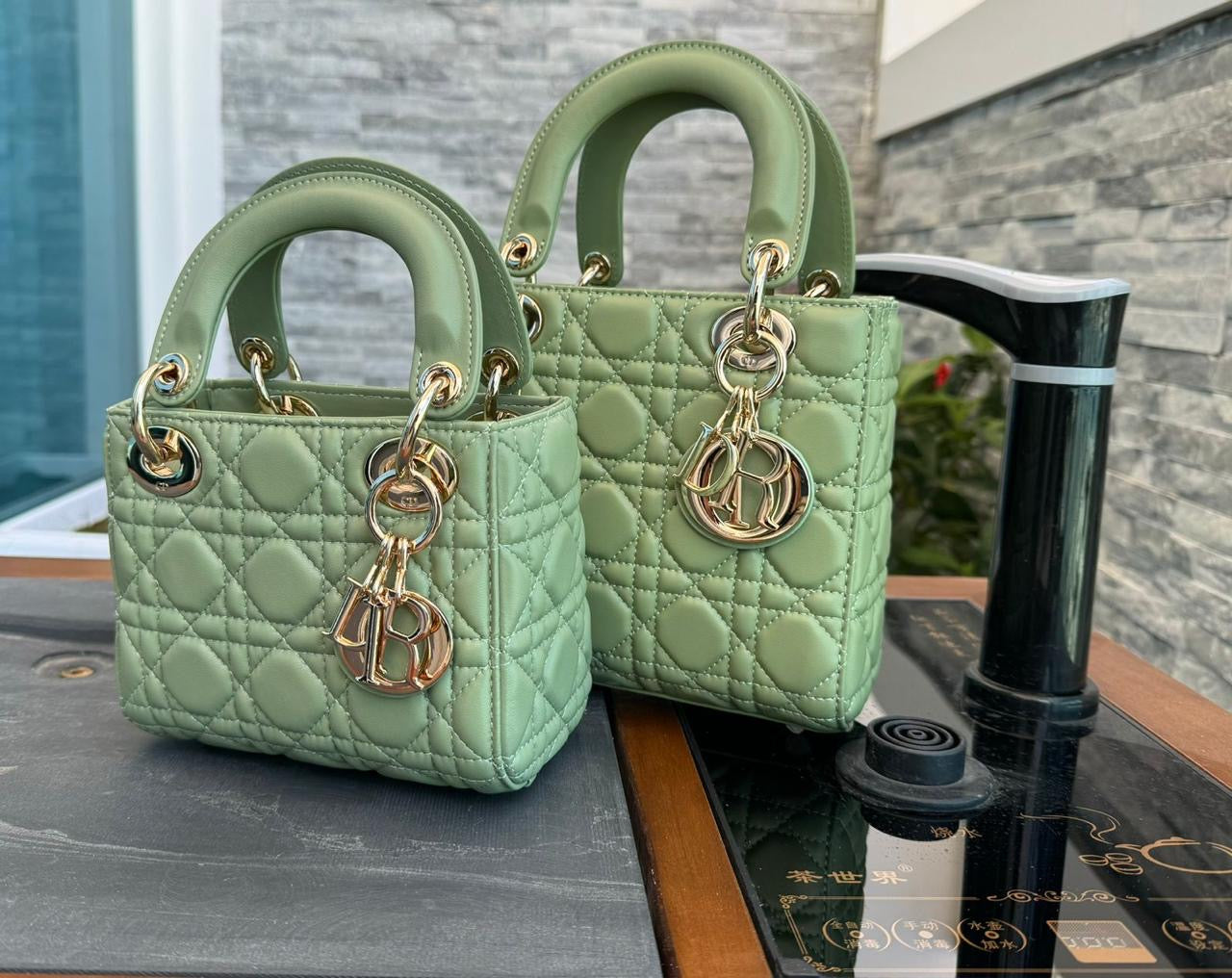 Lady dior bag 17 cm & 20 cm
