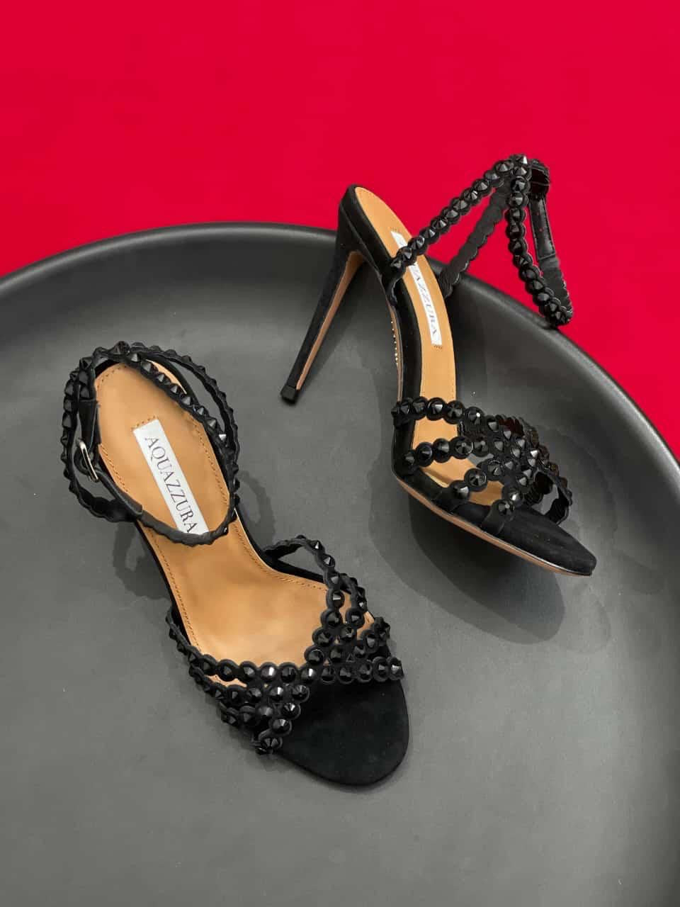 Aquazurra sandals heels