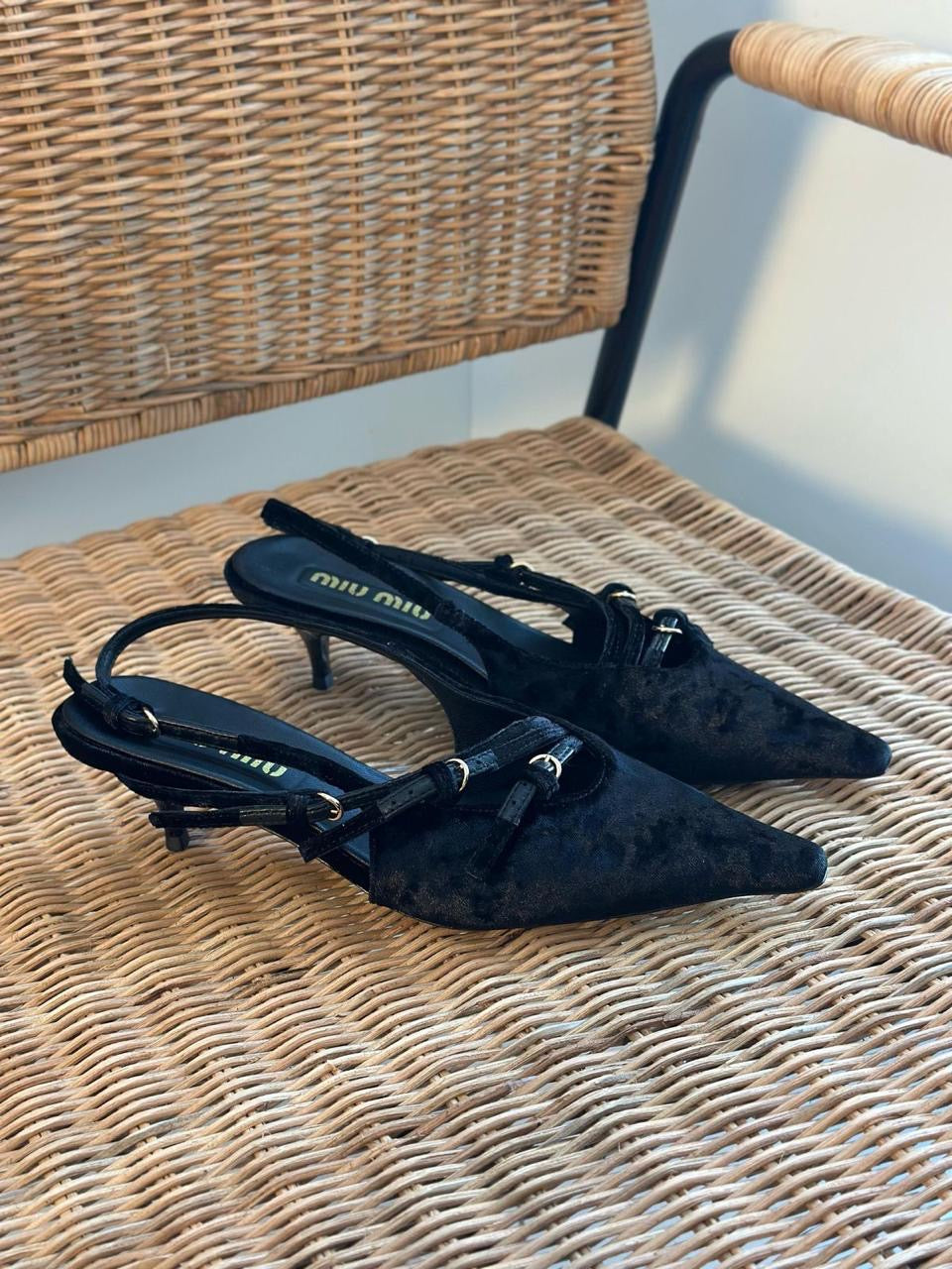 Miu miu heels - suede