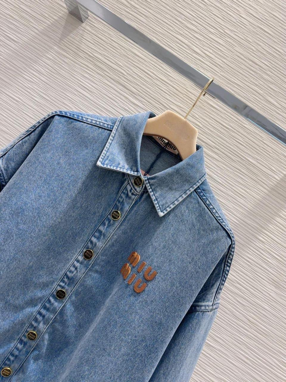 Miu miu jacket -  denim shirt