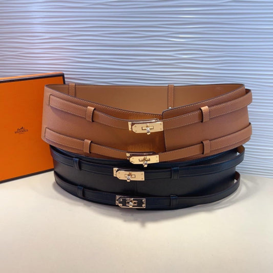 Hermes belt - wide