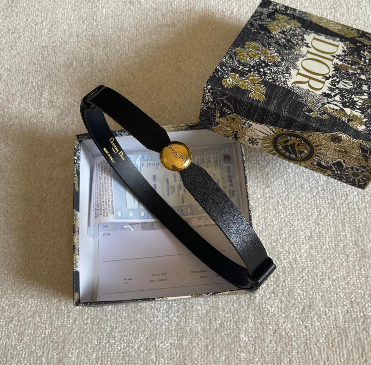 Dior belt