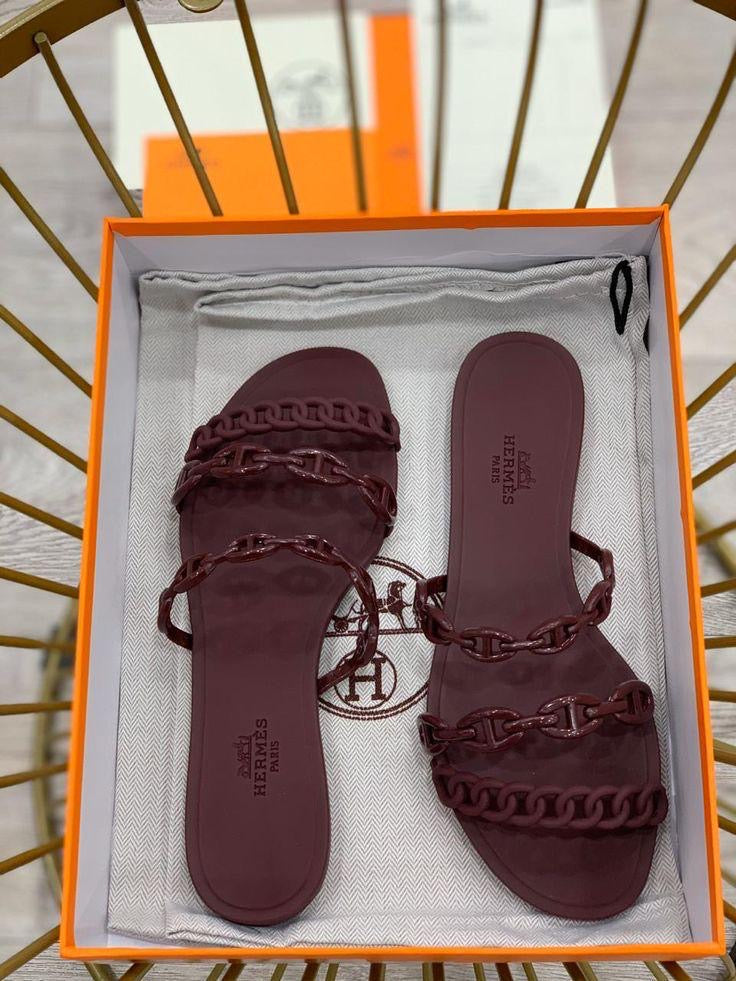 Hermes slippers