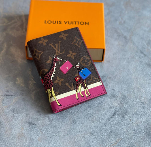 Lv passport cover - wallet