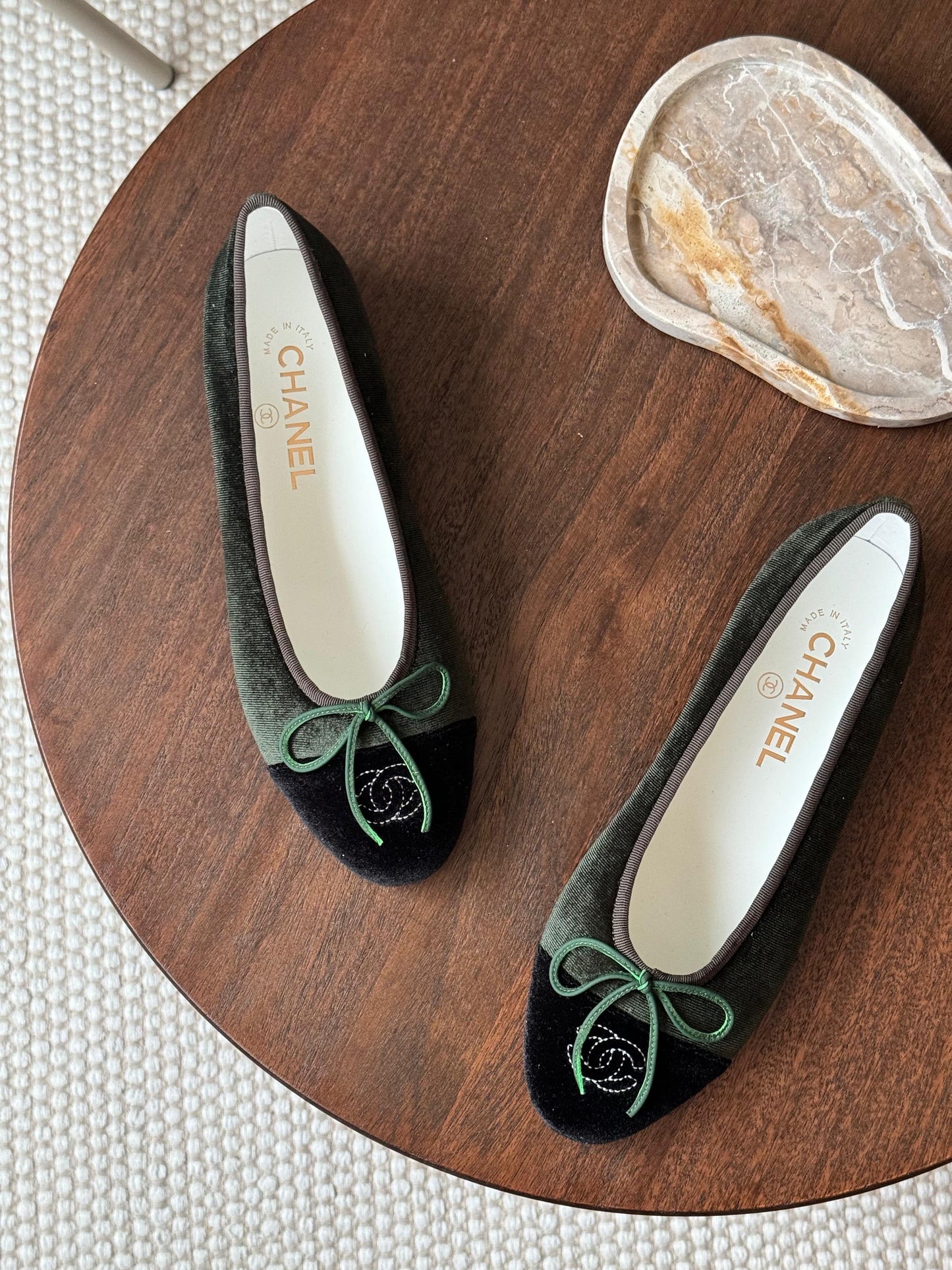 Chanel ballerina - suede