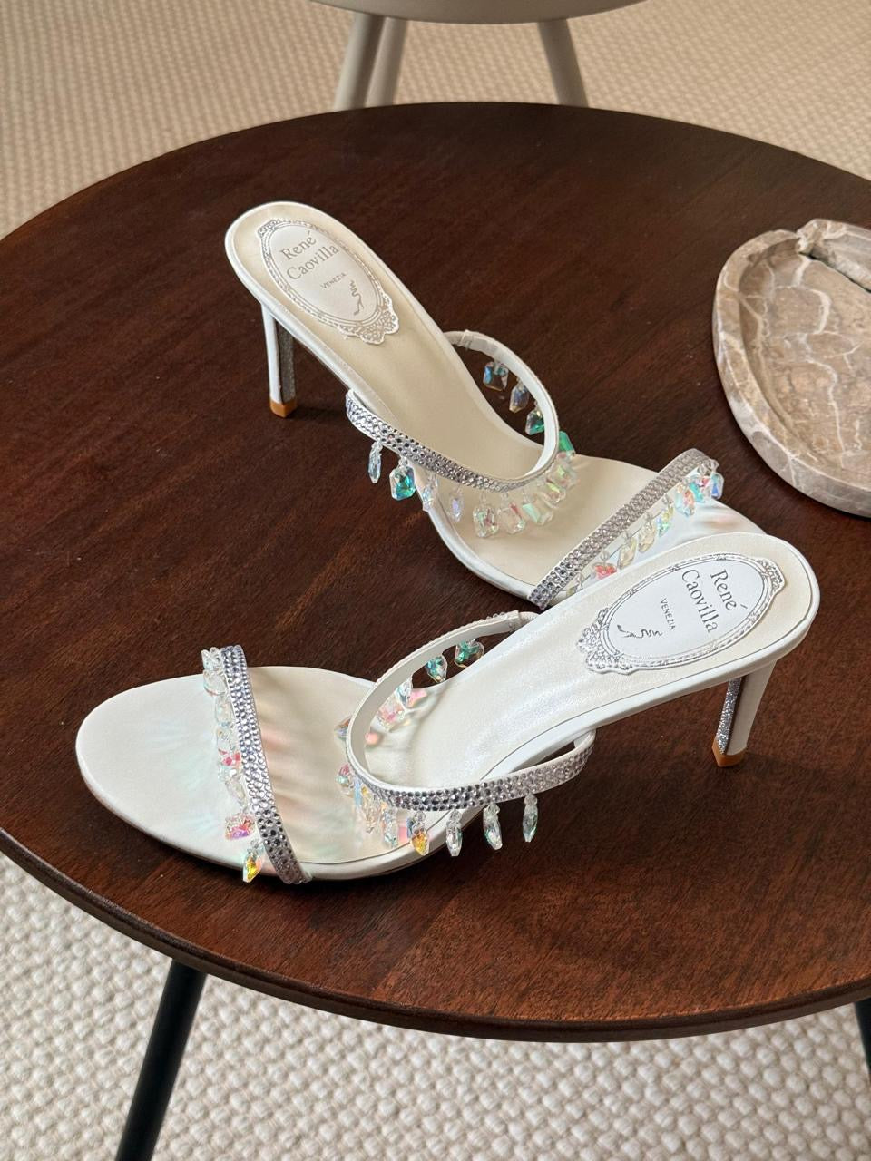 Rene caovilla sandals heels