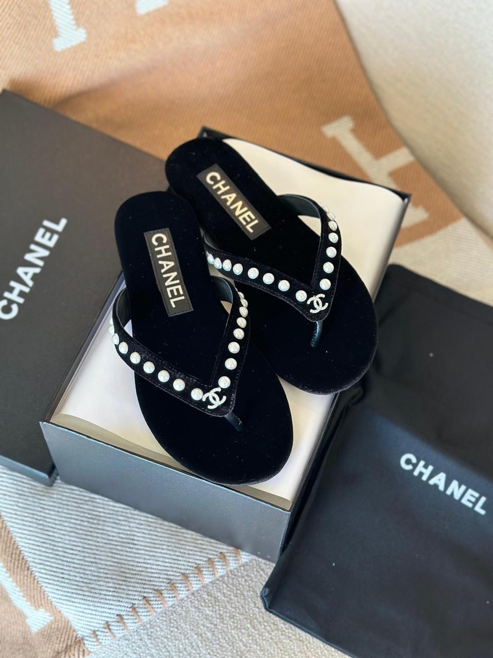 Chanel slippers