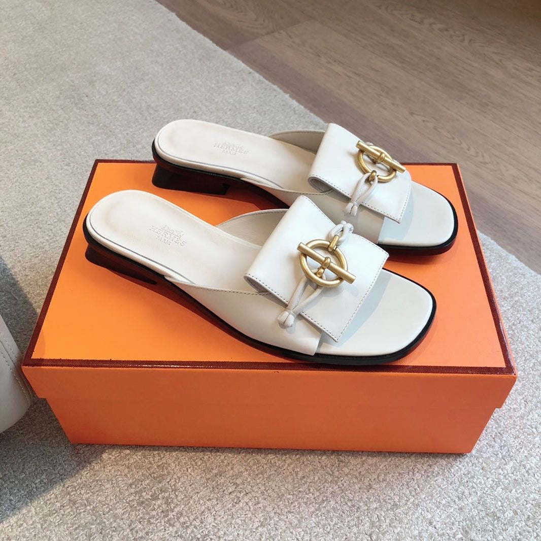 Hermes slippers