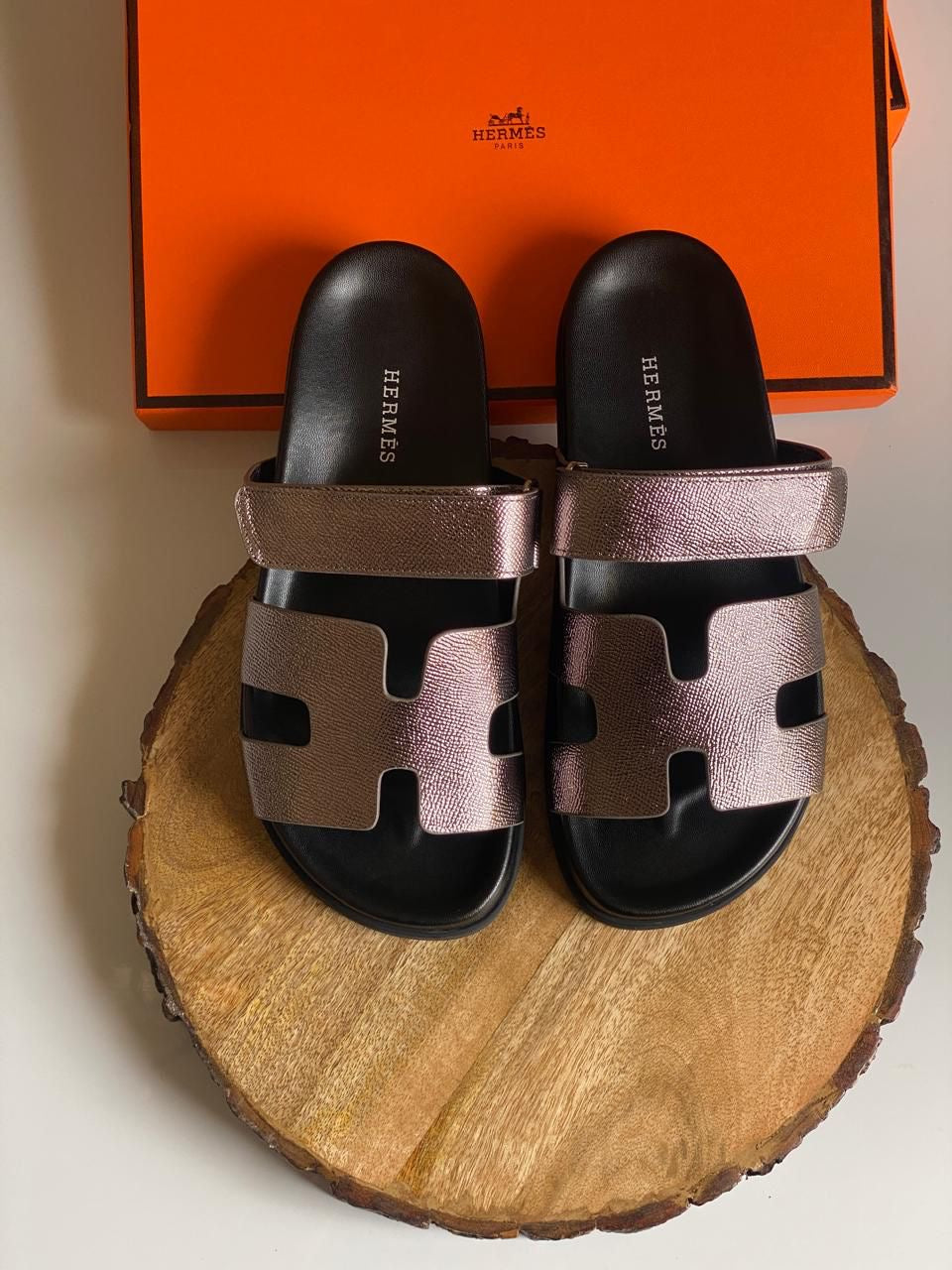 Hermes slippers chypre