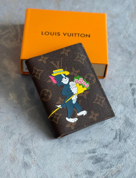 Lv passport cover - wallet