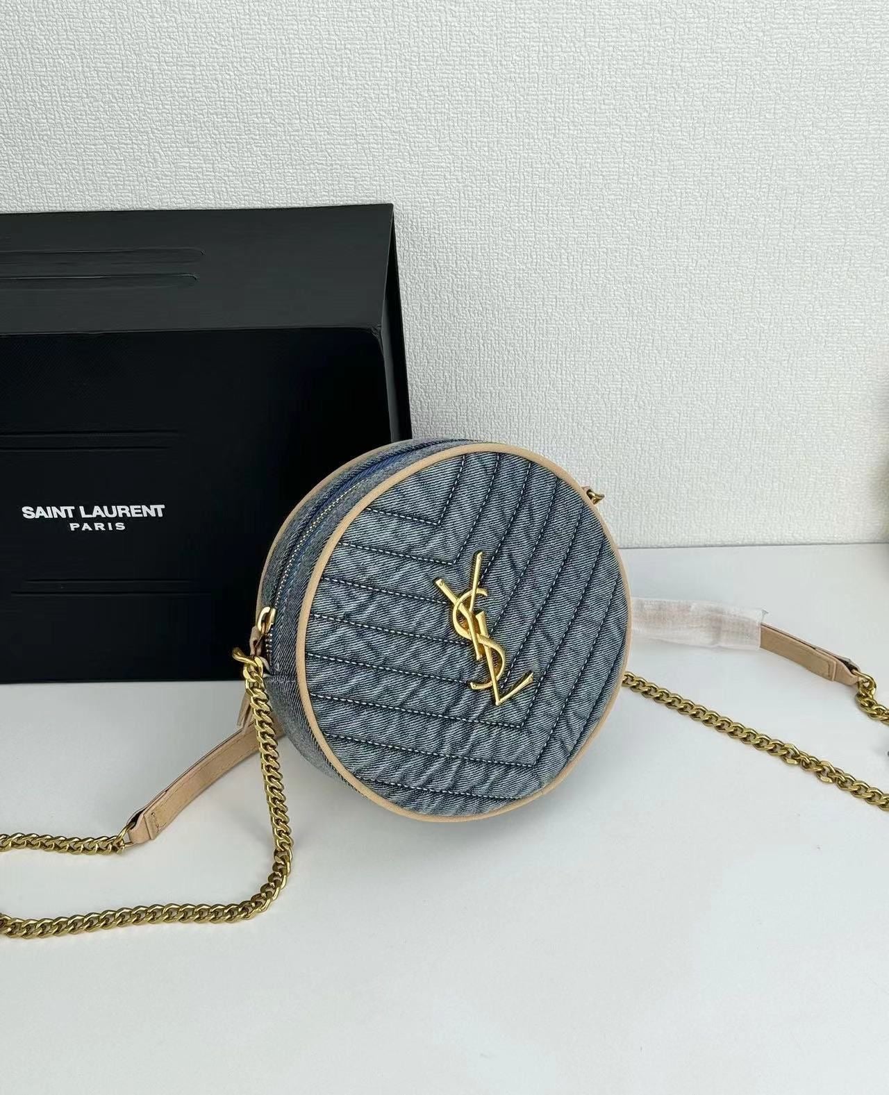 Ysl bag - blue denim