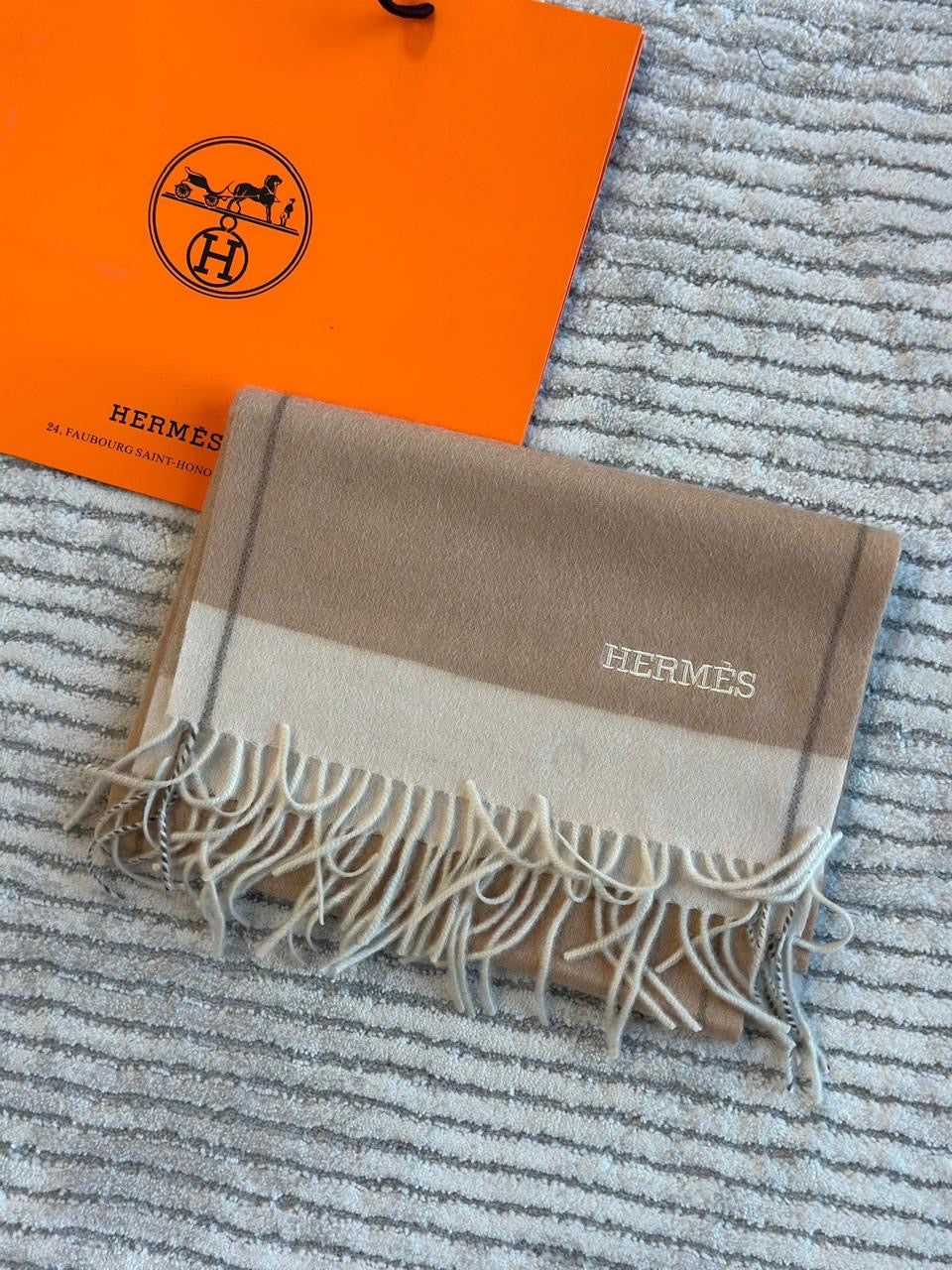 Hermes scarf 180x30 cm