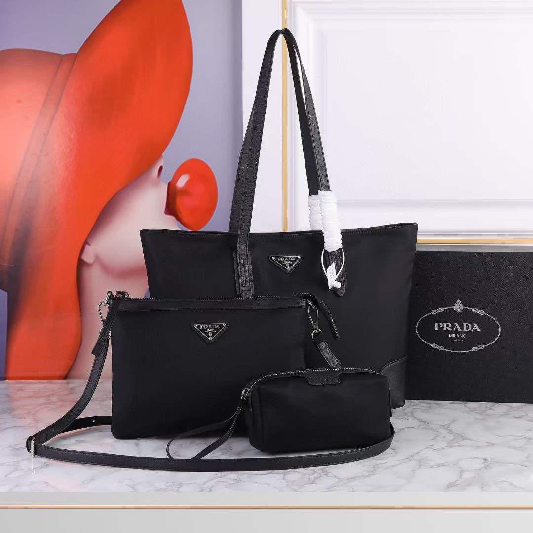 Prada bag tote 3 pcs