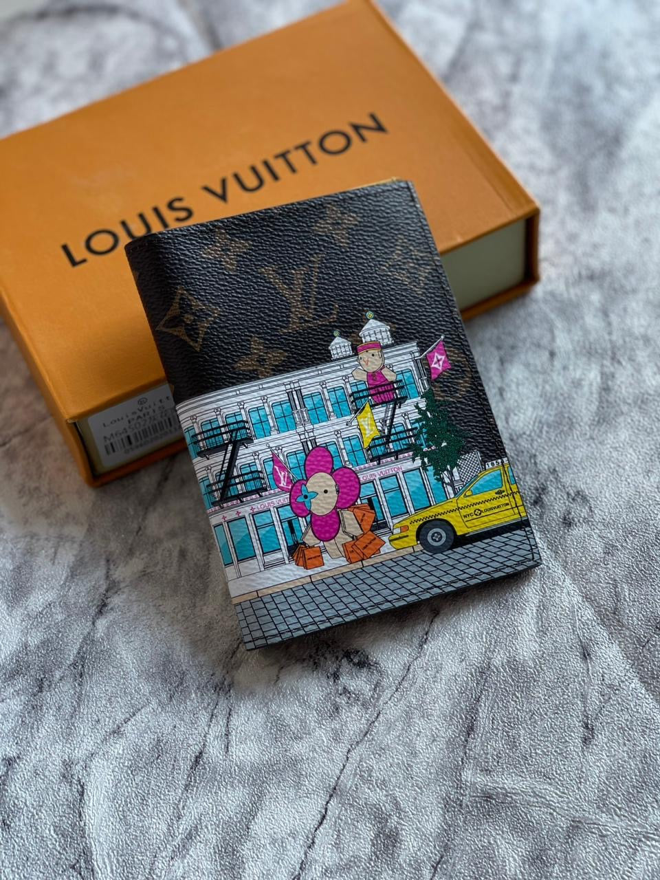 Lv passport cover - wallet