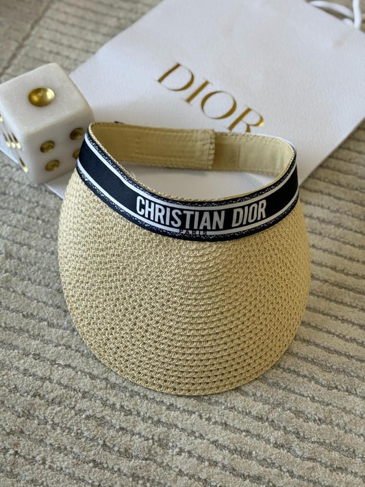 Dior hat - beach hat