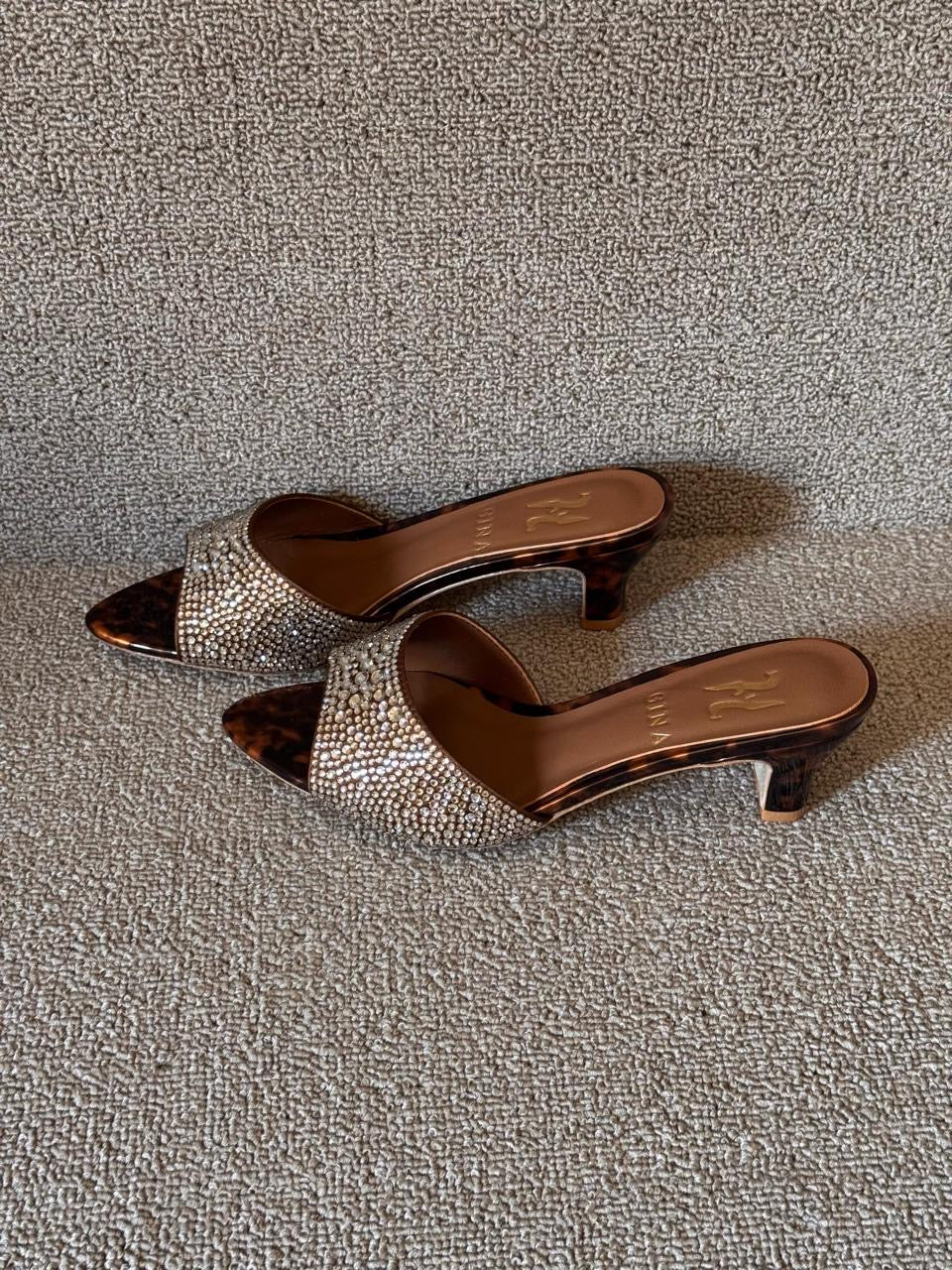 Gina sandals heels - low heels