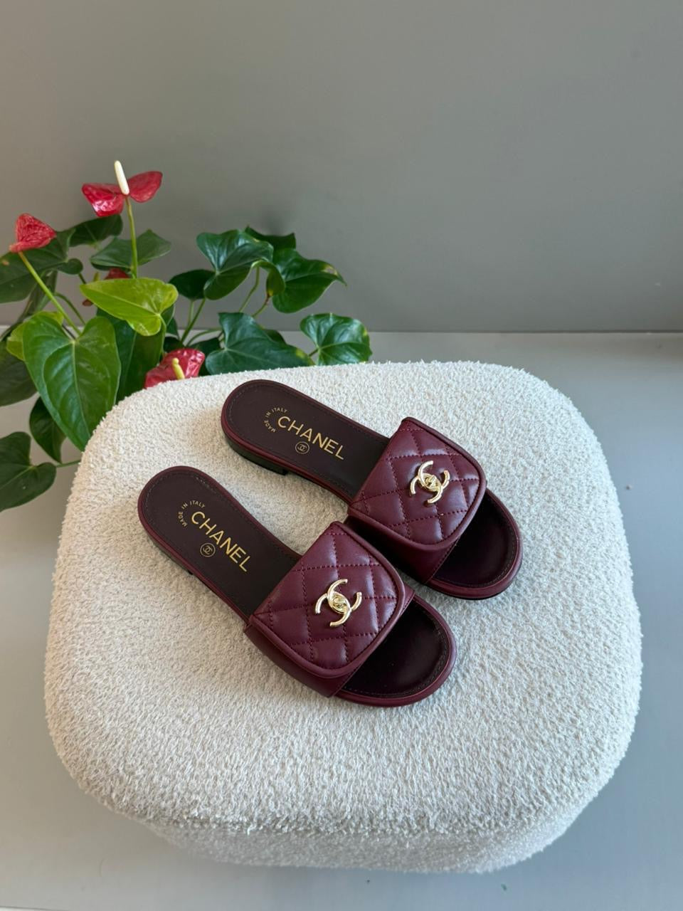Chanel slippers