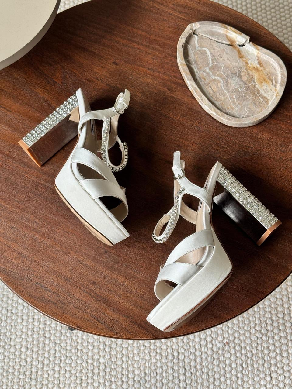 Miu miu sandals heels