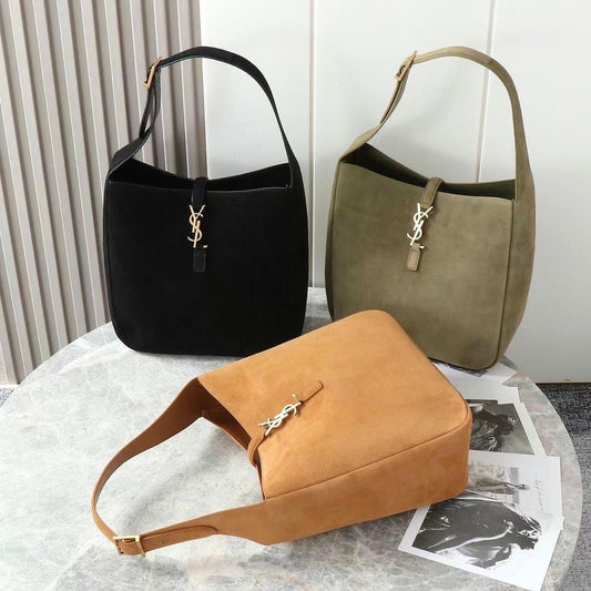 Ysl bag tote suede