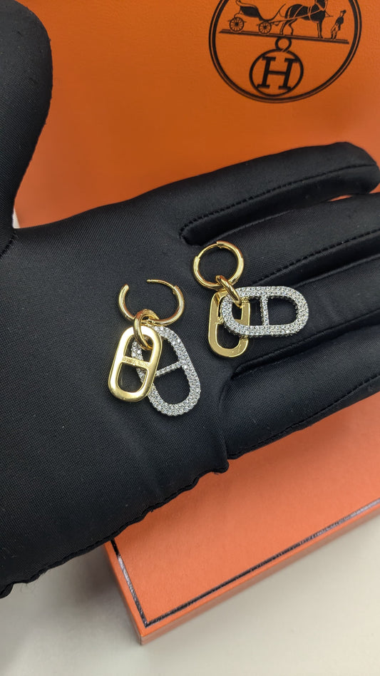 Hermes earrings