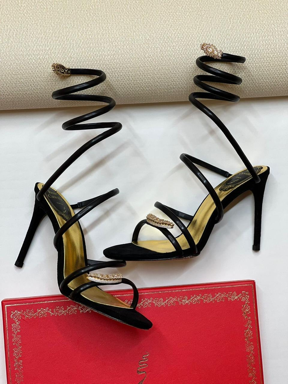 Rene caovilla sandals heels