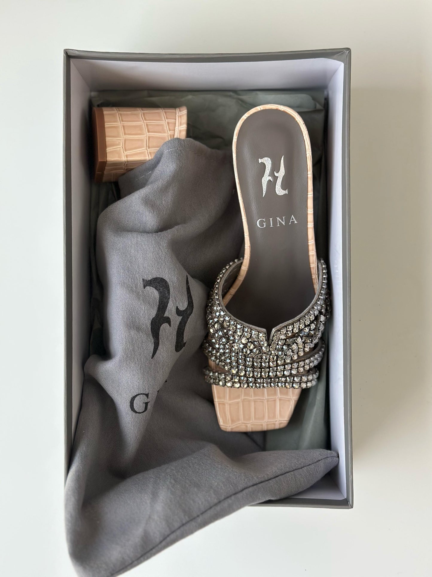 Gina sandals heels 6 cm