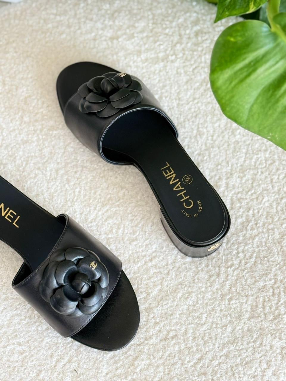 Chanel slippers & chanel sandals heels