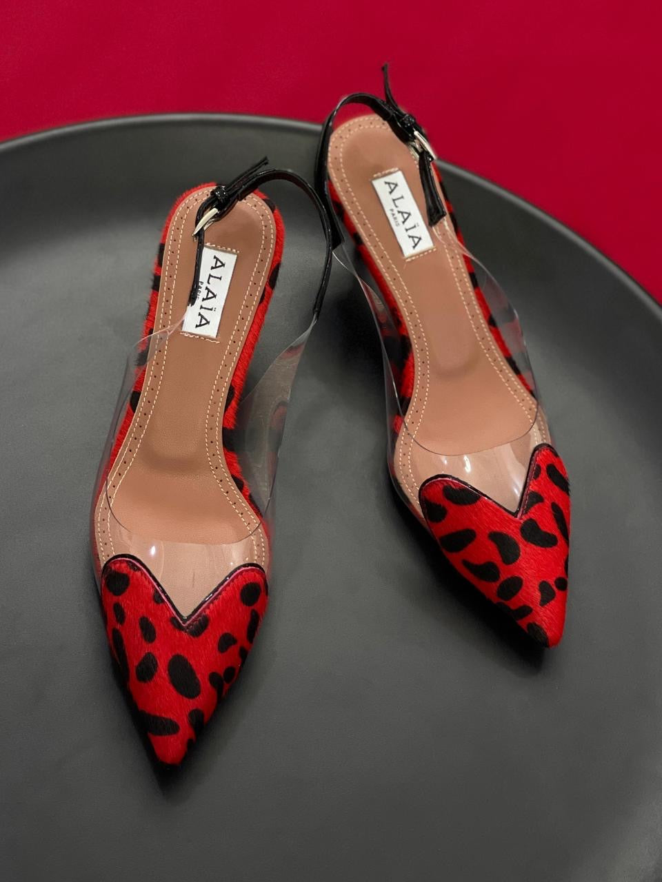Alaia heels Red