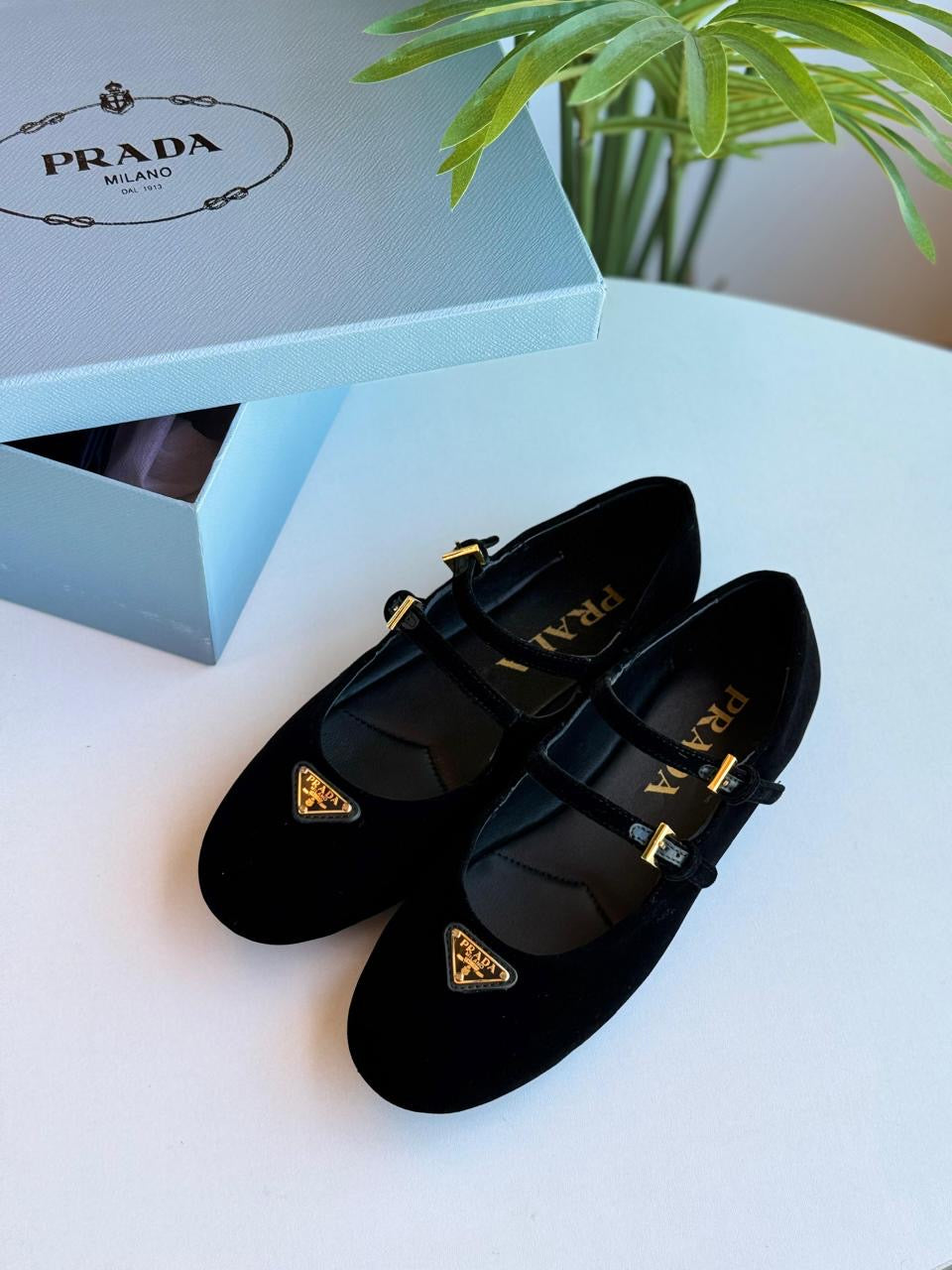 Prada ballerina - suede