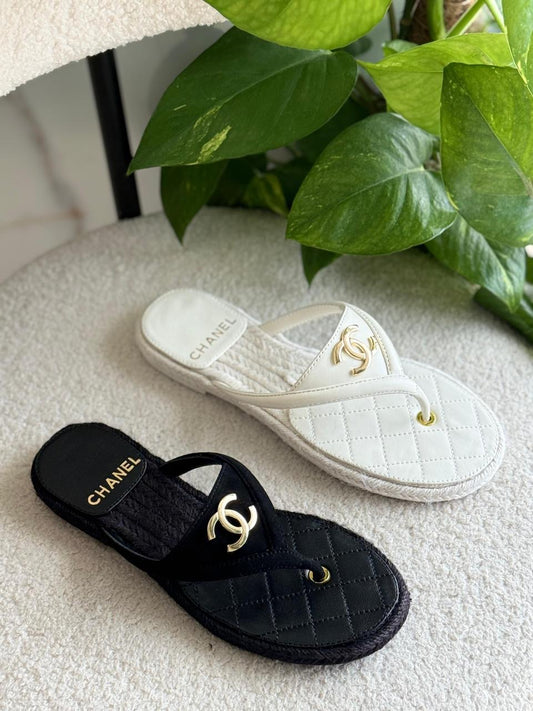 Chanel slippers