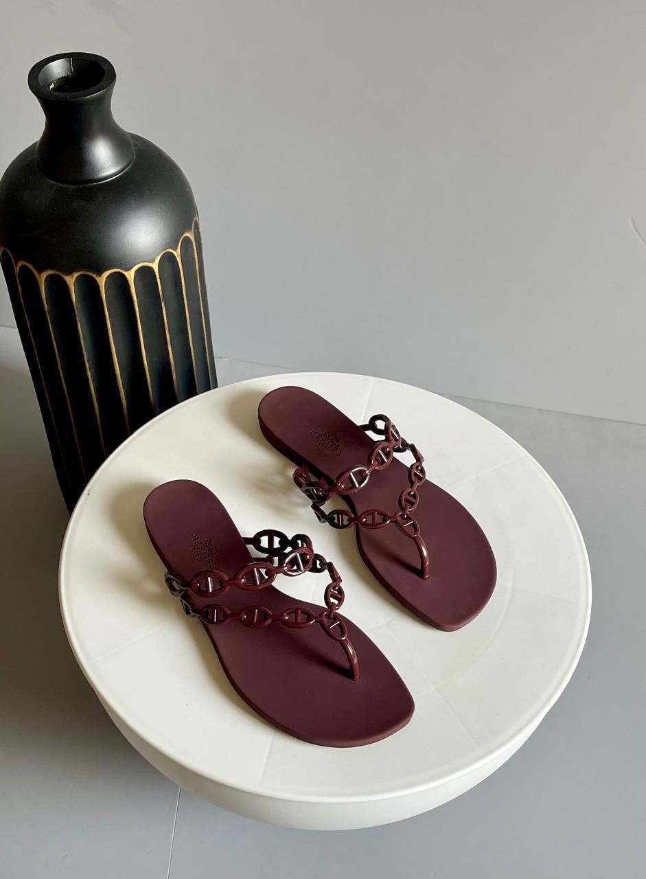Hermes slippers