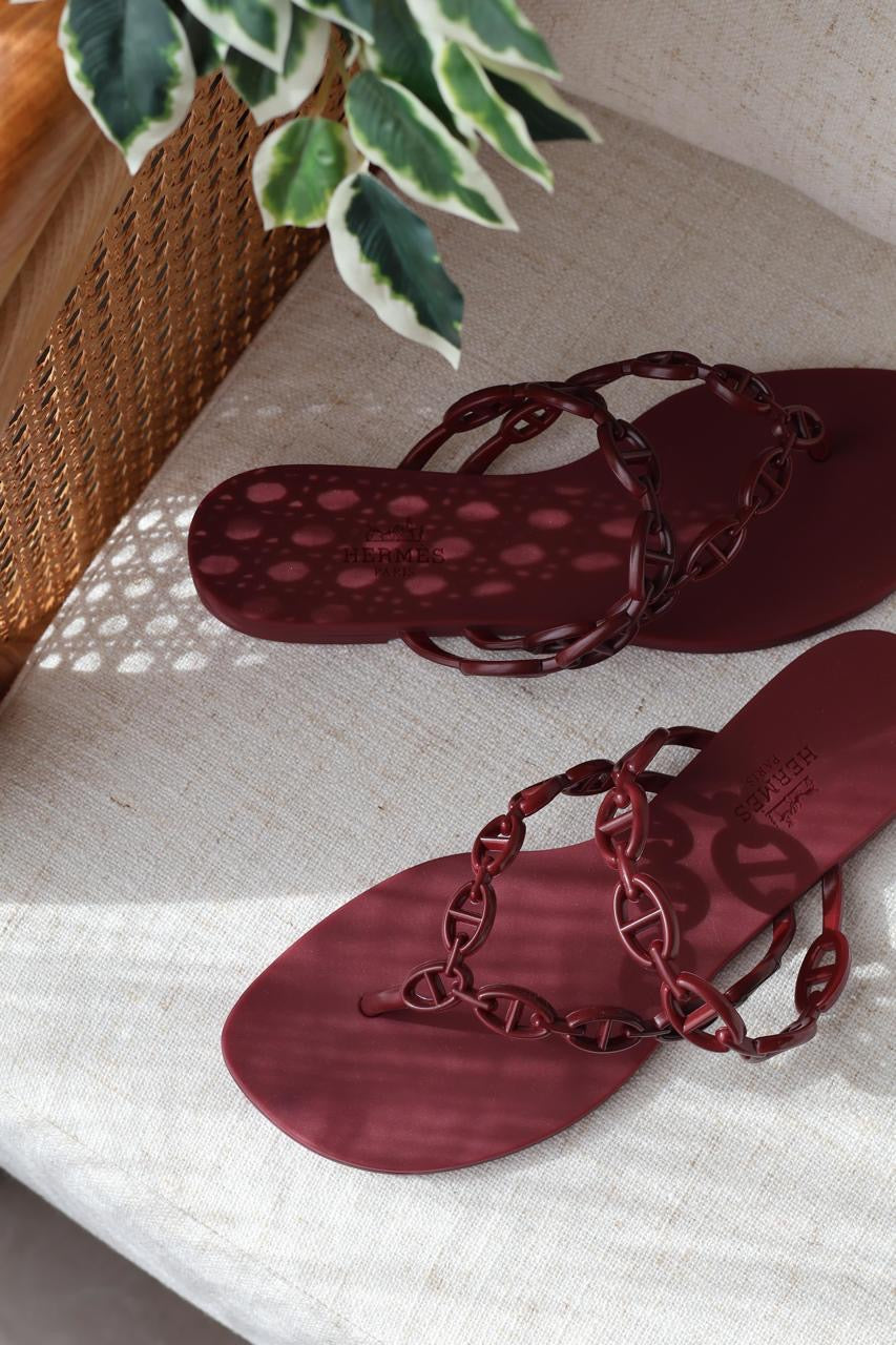 Hermes slippers