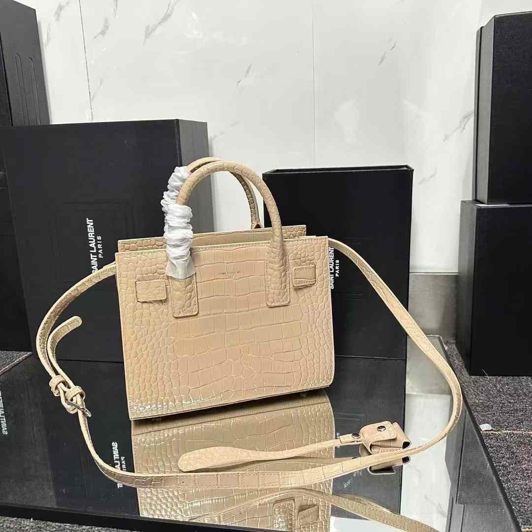 Ysl bag tote crocodile