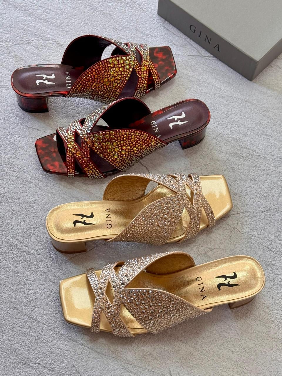 Gina sandals heels