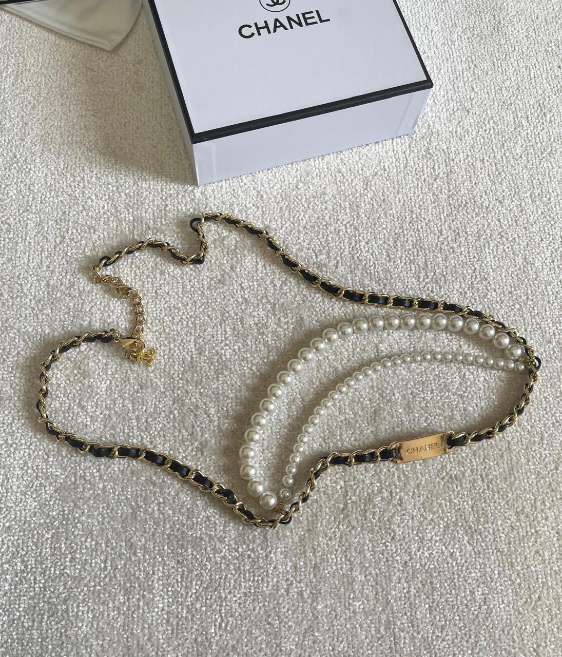 Chanel belt - chain belt
