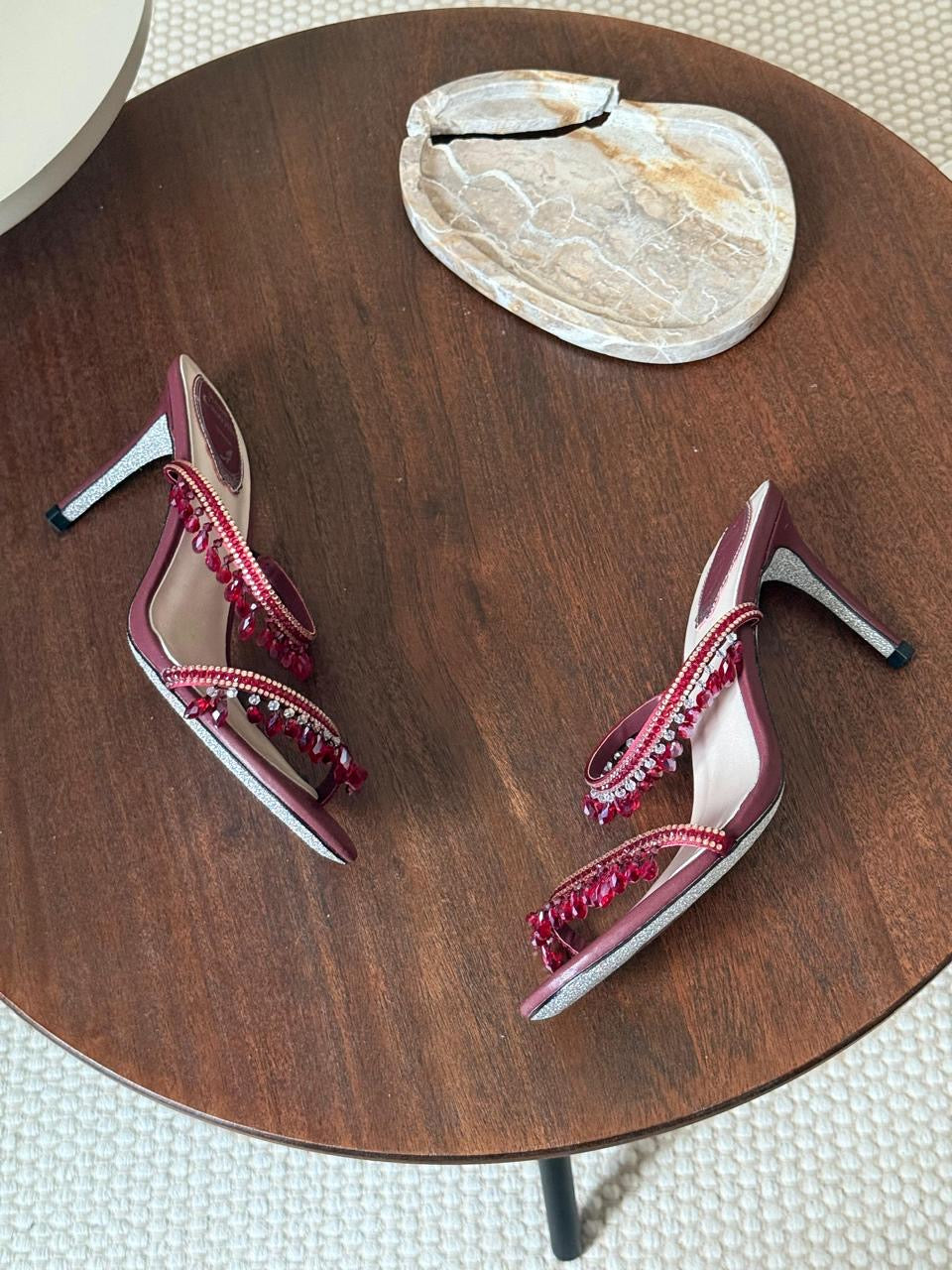 Rene caovilla sandals heels