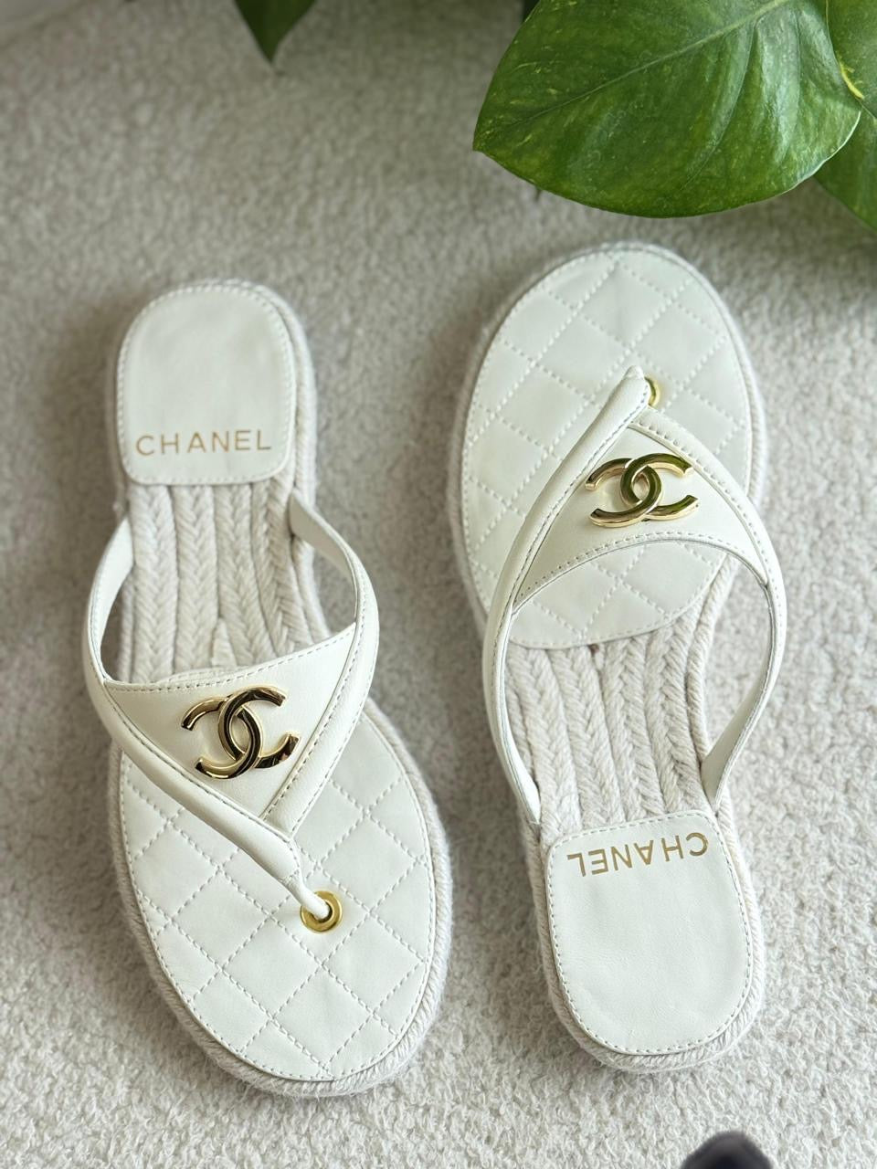Chanel slippers