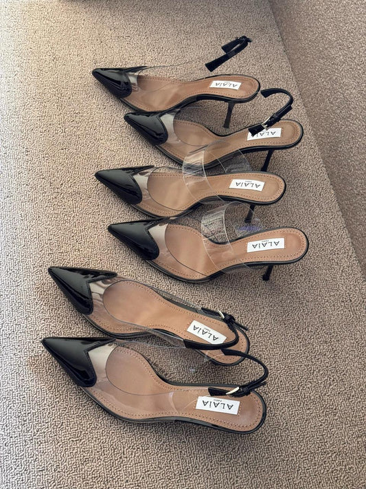Alaia heels black