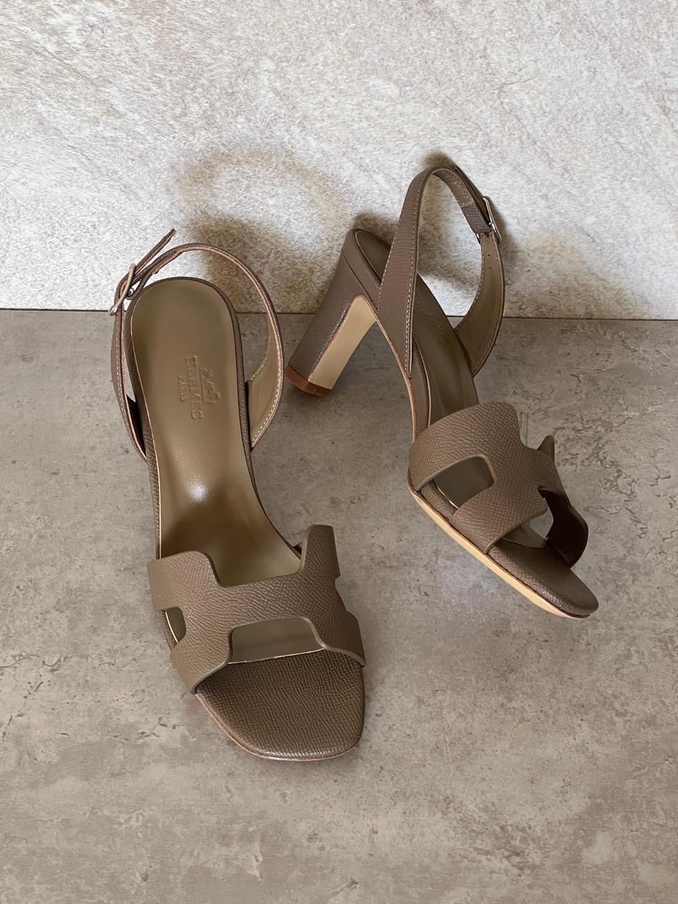 Hermes sandals heels