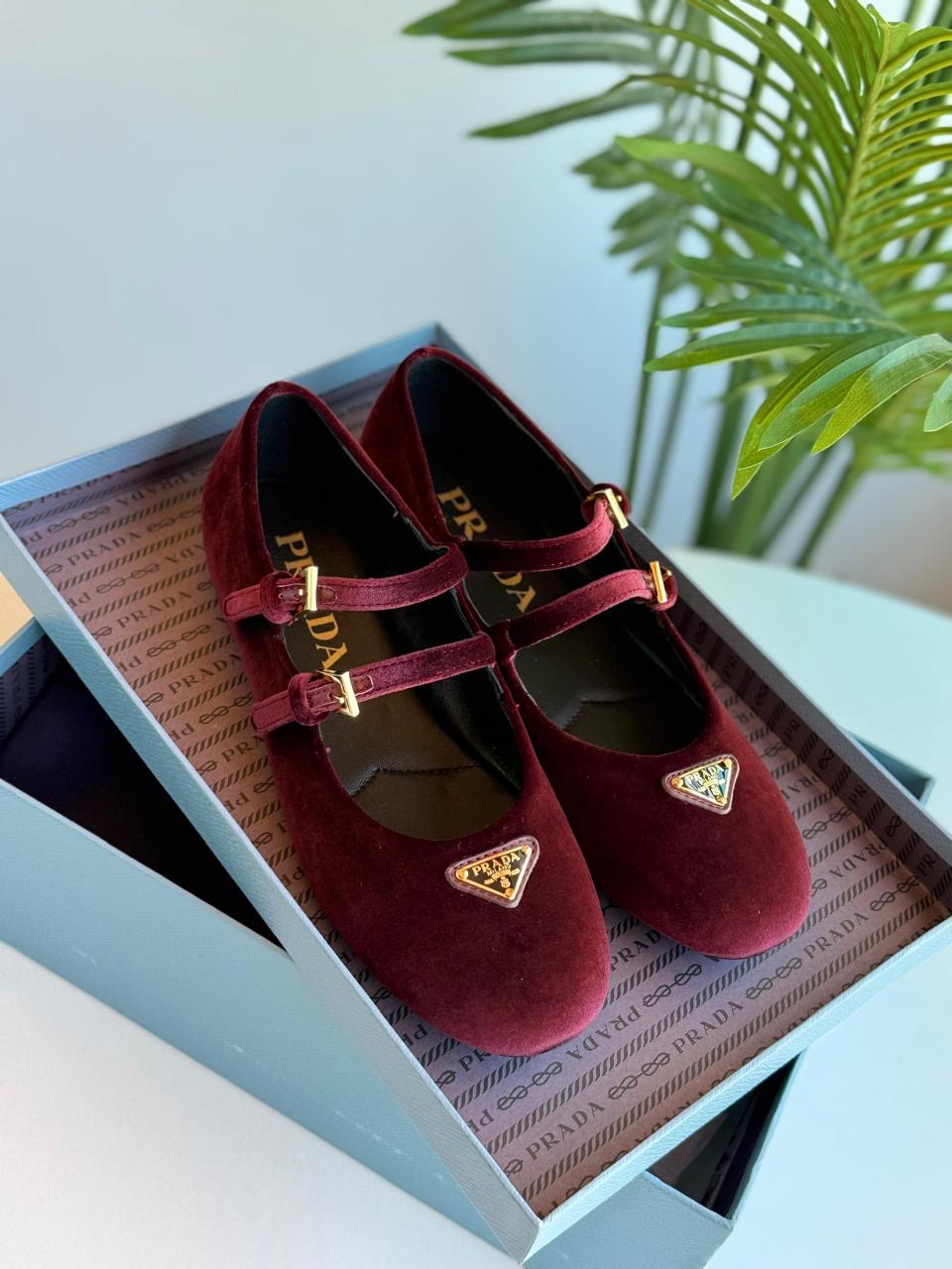 Prada ballerina - suede