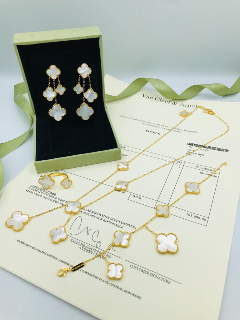 Van cleef jewelry set