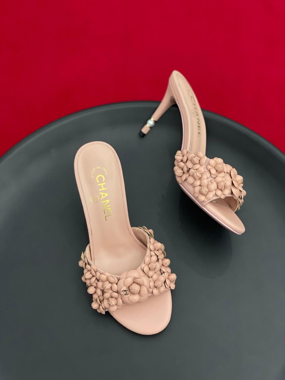 Chanel sandals heels