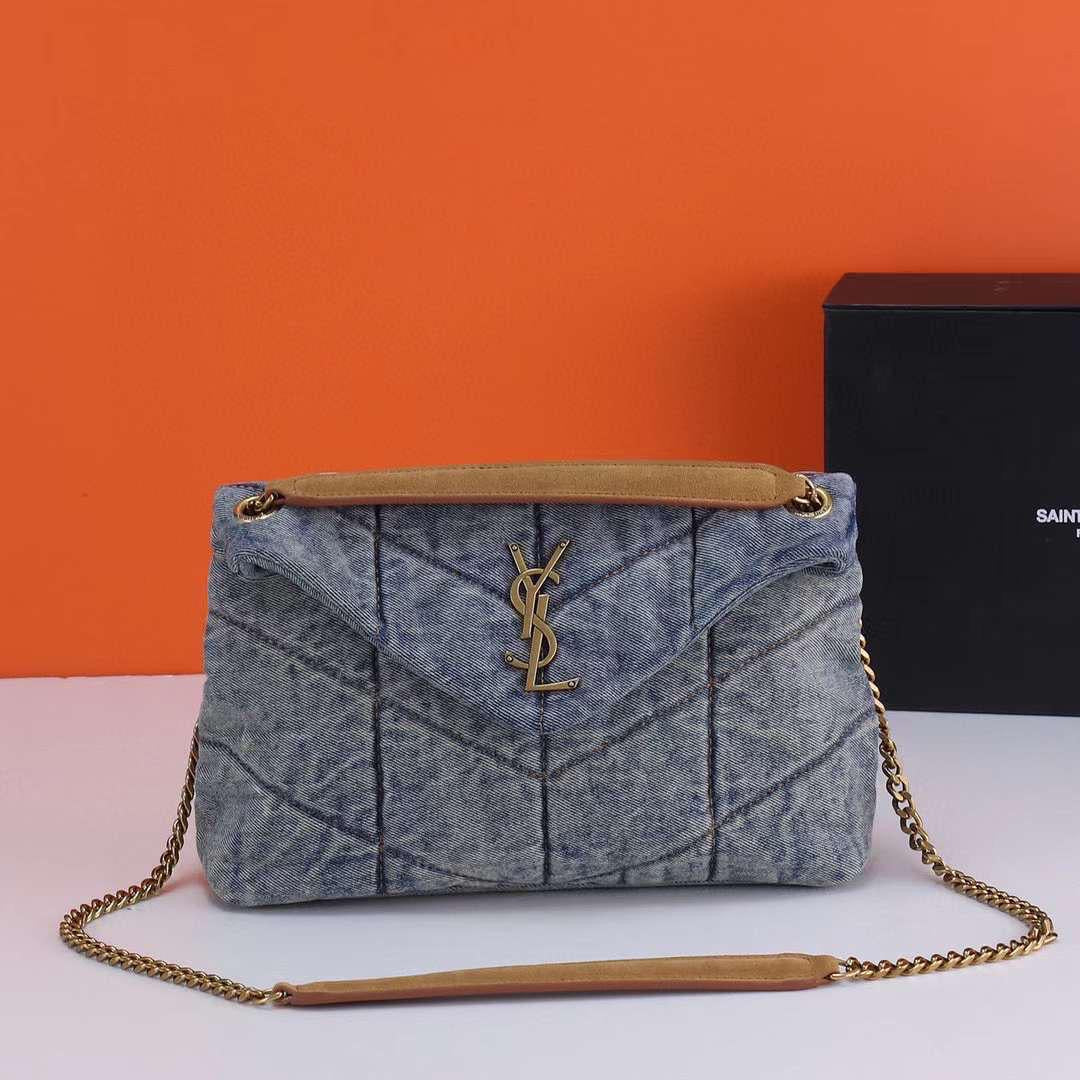 Ysl bag denim