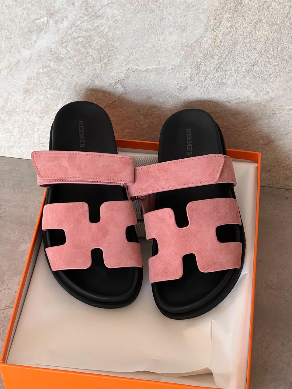 Hermes slippers - chypre